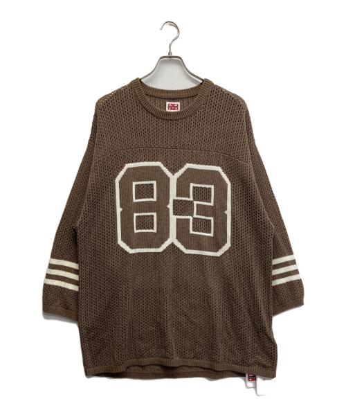JOURNAL STANDARD（ジャーナルスタンダード）JOURNAL STANDARD (ジャーナルスタンダード) スカシアミレタードニット ブラウン サイズ:F 未使用品の古着・服飾アイテム