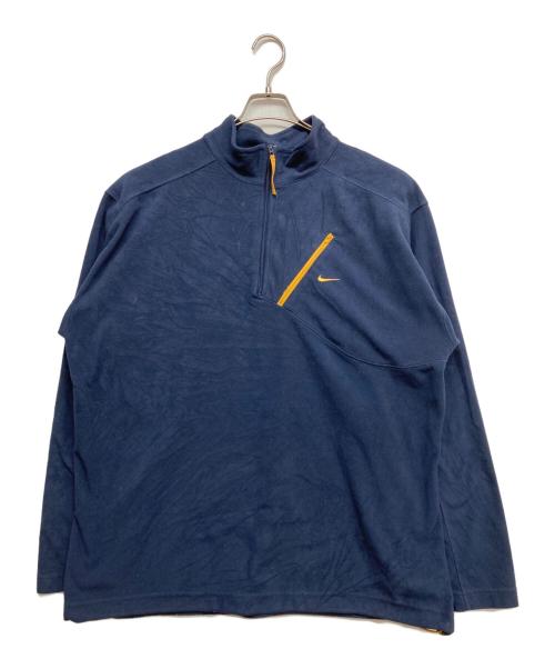 NIKE（ナイキ）NIKE (ナイキ) 00’sハーフジップスウェット ネイビー サイズ:XLの古着・服飾アイテム