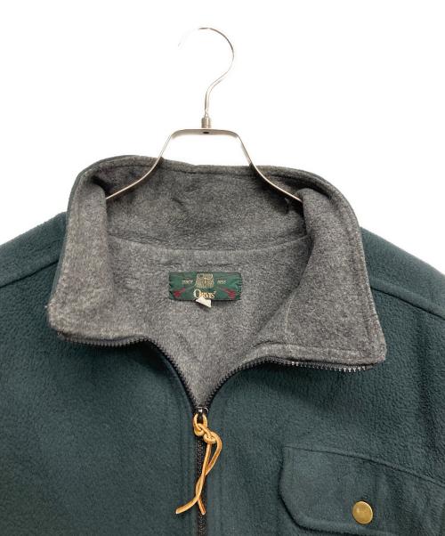 orvis（オービス）ORVIS (オービス) フリースジャケット グリーン サイズ:XLの古着・服飾アイテム