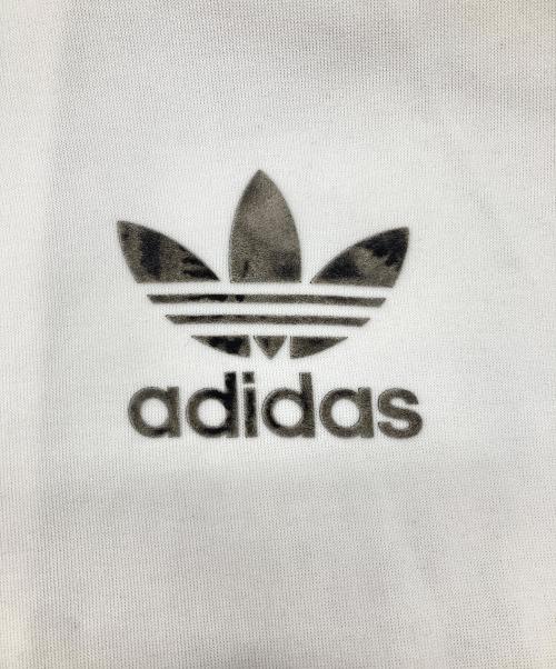 adidas（アディダス）adidas (アディダス) 00’sジップパーカー ホワイト サイズ:Lの古着・服飾アイテム