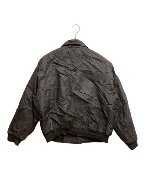 SNAP-ON（スナップオン）SNAP-ON (スナップオン) レザージャケット ブラウン サイズ:Lの古着・服飾アイテム