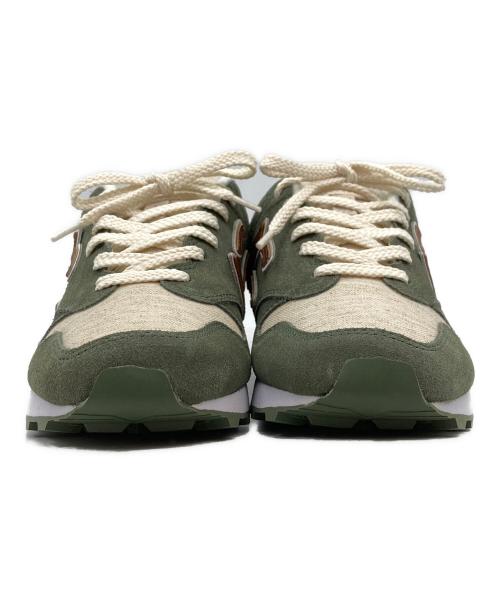 Sangacio（サンガッチョ）SANGACIO (サンガッチョ) ローカットスニーカー グリーン サイズ:24の古着・服飾アイテム