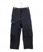 AVALONEアヴァロン）の古着「ナイロンカーゴパンツ」｜ネイビー