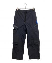 AVALONE（アヴァロン）の古着「ナイロンカーゴパンツ」｜ネイビー