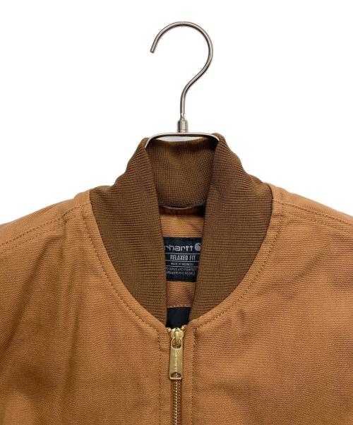 CarHartt（カーハート）CarHartt (カーハート) ダック ワークベスト ブラウン サイズ:Mの古着・服飾アイテム