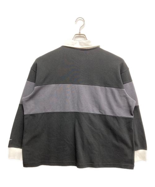 NIKE（ナイキ）NIKE (ナイキ) ストリート GFX L/S ポロシャツ ブラック サイズ:XXL 未使用品の古着・服飾アイテム