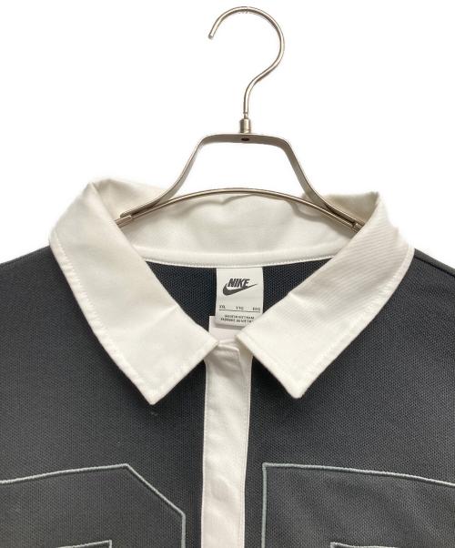 NIKE（ナイキ）NIKE (ナイキ) ストリート GFX L/S ポロシャツ ブラック サイズ:XXL 未使用品の古着・服飾アイテム