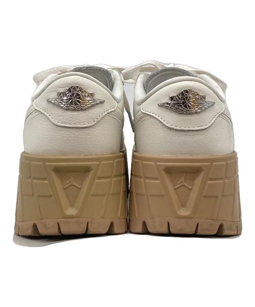 NIKE（ナイキ）NIKE (ナイキ) エア ジョーダン 1 ブルックリン LOWローカットスニーカー ホワイト サイズ:25の古着・服飾アイテム