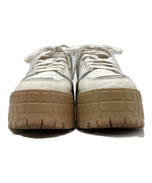 NIKE（ナイキ）NIKE (ナイキ) エア ジョーダン 1 ブルックリン LOWローカットスニーカー ホワイト サイズ:25の古着・服飾アイテム