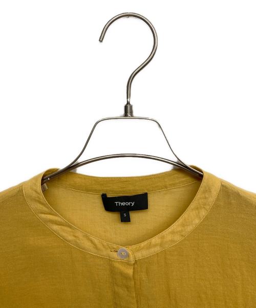 theory（セオリー）theory (セオリー) オーガニックコットンブラウス イエロー サイズ:Sの古着・服飾アイテム