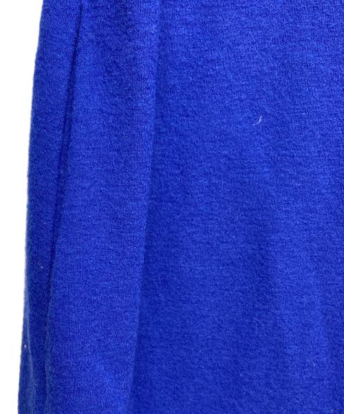 R-ISM（リズム）R-ISM (リズム) 圧縮ウールスムースコクーンワンピース ブルー サイズ:4の古着・服飾アイテム