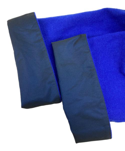 R-ISM（リズム）R-ISM (リズム) 圧縮ウールスムースコクーンワンピース ブルー サイズ:4の古着・服飾アイテム