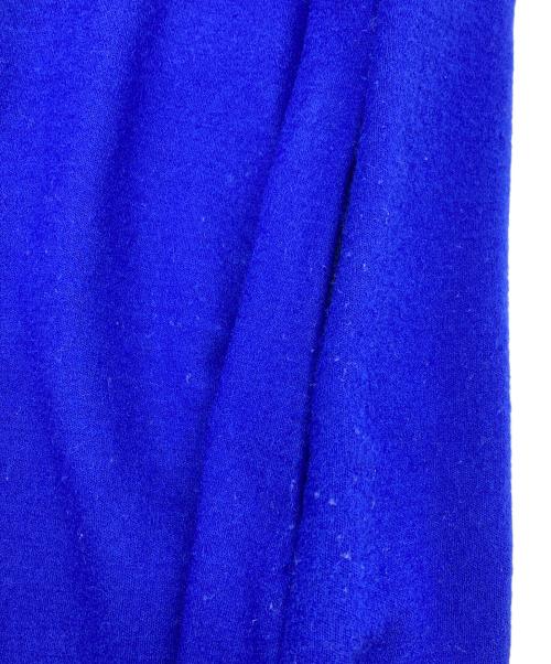 R-ISM（リズム）R-ISM (リズム) 圧縮ウールスムースコクーンワンピース ブルー サイズ:4の古着・服飾アイテム