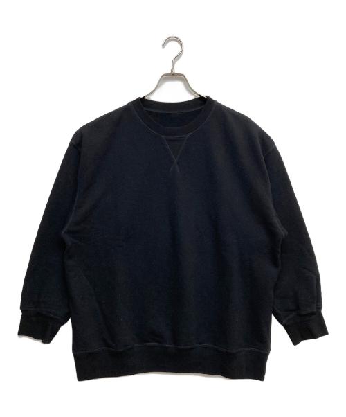 Porter Classic（ポータークラシック）Porter Classic (ポータークラシック) クルーネックスウェット ブラック サイズ:Lの古着・服飾アイテム