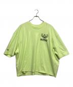 WILLY CHAVARRIAウィリーチャバリア）の古着「オーバーサイズTシャツ」｜イエロー