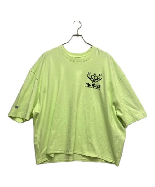 WILLY CHAVARRIA（ウィリーチャバリア）WILLY CHAVARRIA (ウィリーチャバリア) オーバーサイズTシャツ イエロー サイズ:Ｍの古着・服飾アイテム