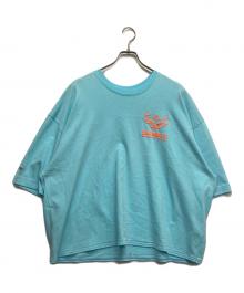 WILLY CHAVARRIA（ウィリーチャバリア）の古着「オーバーサイズTシャツ」｜ブルー