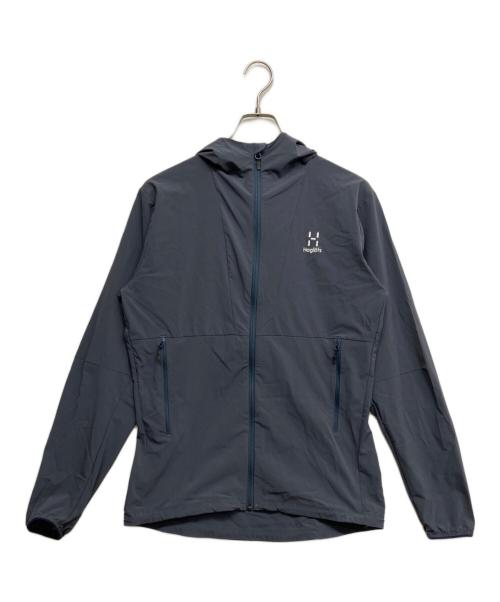 HAGLOFS（ホグロフス）HAGLOFS (ホグロフス) トレッコ フードナイロンジャケット グレー サイズ:Mの古着・服飾アイテム