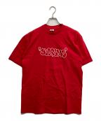 SUPREMEシュプリーム）の古着「Ja Graffiti Box Logo Tee」｜レッド