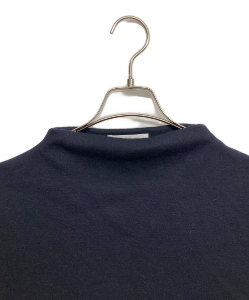 GALERIE VIE（ギャルリーヴィー）GALERIE VIE (ギャルリーヴィー) ウールミルドスムース ビルドネックプルオーバー ネイビー サイズ:Fの古着・服飾アイテム