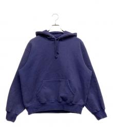 SUPREME（シュプリーム）の古着「Frayed Hooded Sweatshirt」｜パープル