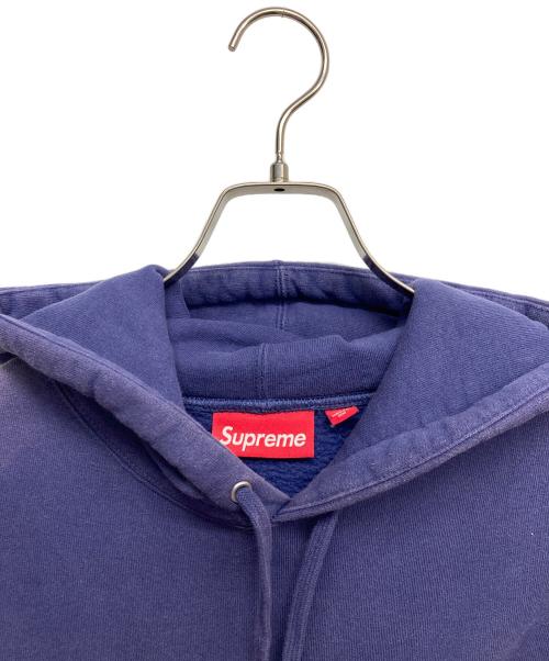 SUPREME（シュプリーム）Supreme (シュプリーム) Frayed Hooded Sweatshirt パープル サイズ:Sの古着・服飾アイテム
