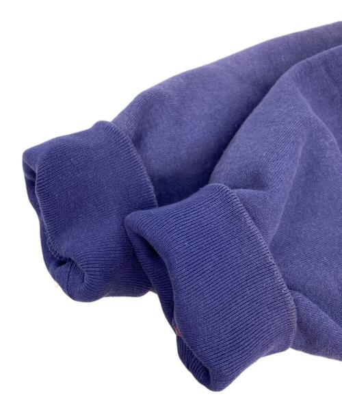 SUPREME（シュプリーム）Supreme (シュプリーム) Frayed Hooded Sweatshirt パープル サイズ:Sの古着・服飾アイテム