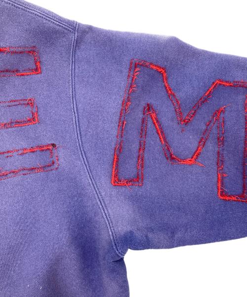 SUPREME（シュプリーム）Supreme (シュプリーム) Frayed Hooded Sweatshirt パープル サイズ:Sの古着・服飾アイテム