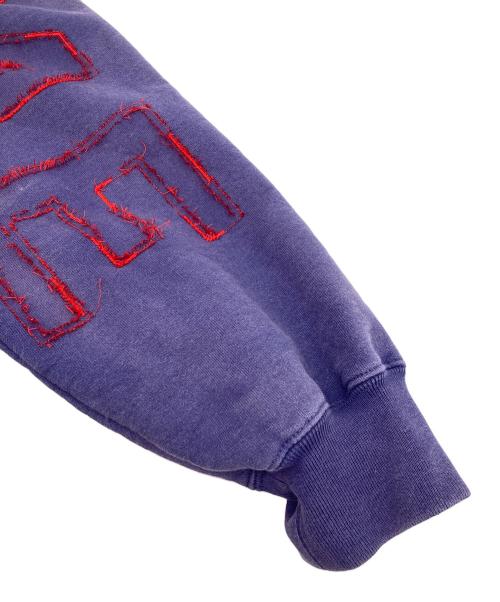 SUPREME（シュプリーム）Supreme (シュプリーム) Frayed Hooded Sweatshirt パープル サイズ:Sの古着・服飾アイテム