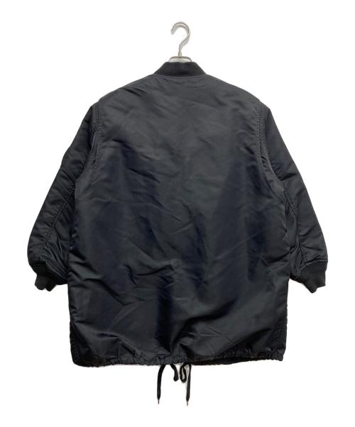 Adam et Rope（アダム エ ロペ）Adam et Rope (アダム エ ロペ) MA-1 リバーシブルコート ブラック サイズ:Fの古着・服飾アイテム