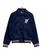 POLO RALPH LAURENポロ・ラルフローレン）の古着「RAGLAN BAYPORT SWEAT JACKET」｜ネイビー