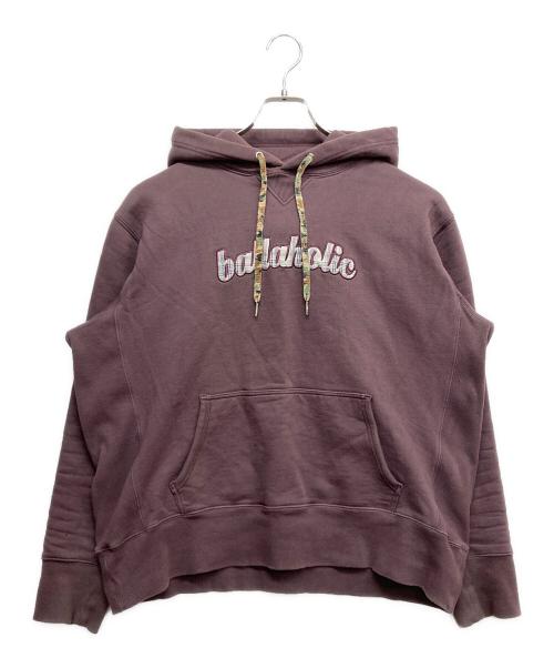 ballaholic（ボーラホリック）ballaholic (ボーラホリック) ロゴパーカー パープル サイズ:Lの古着・服飾アイテム