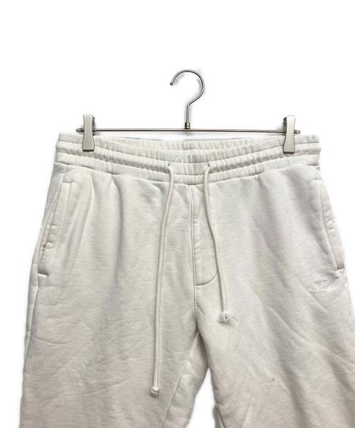 KITH（キス）KITH (キス) スウェットパンツ ホワイト サイズ:Mの古着・服飾アイテム