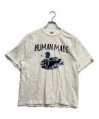 HUMAN MADEヒューマンメイド）の古着「プリントTシャツ」｜ホワイト