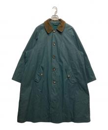 HUGO BOSS（ヒューゴ ボス）の古着「ステンカラーコート」｜ネイビー