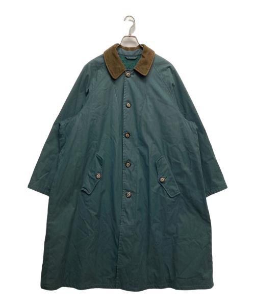 HUGO BOSS（ヒューゴ ボス）HUGO BOSS (ヒューゴ ボス) ステンカラーコート ネイビー サイズ:記載無の古着・服飾アイテム