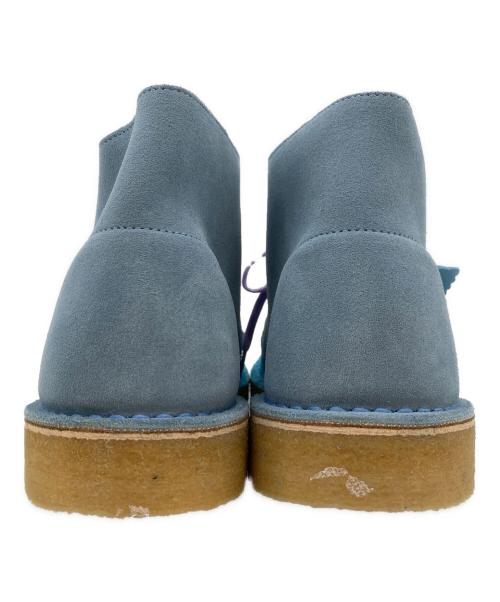 CLARKS（クラークス）CLARKS (クラークス) LEVI'S VINTAGE CLOTHING (リーバイス ビンテージ クロージング) デザートブーツ ブルー サイズ:26.5の古着・服飾アイテム