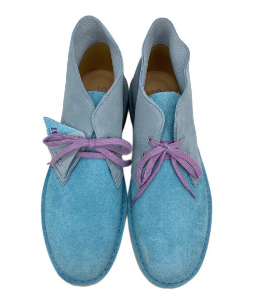 CLARKS（クラークス）CLARKS (クラークス) LEVI'S VINTAGE CLOTHING (リーバイス ビンテージ クロージング) デザートブーツ ブルー サイズ:26.5の古着・服飾アイテム