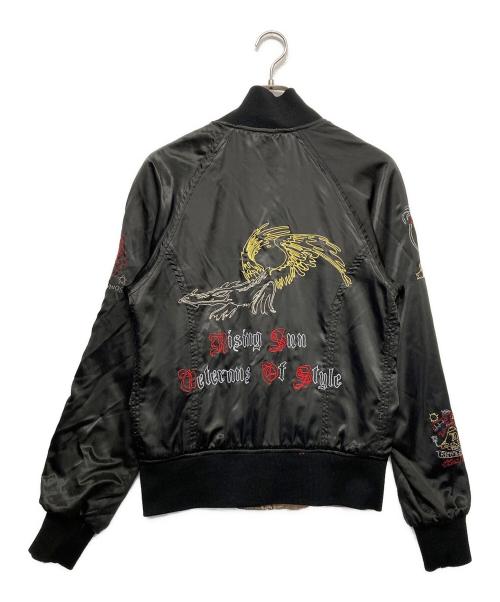 DIESEL（ディーゼル）DIESEL (ディーゼル) リバーシブルスカジャン ブラック サイズ:Mの古着・服飾アイテム