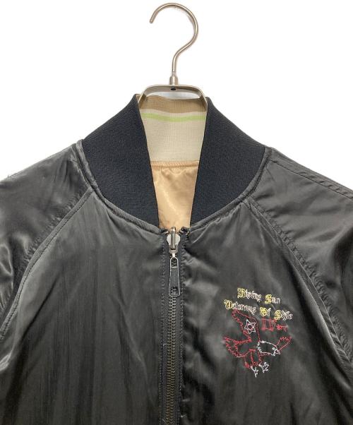 DIESEL（ディーゼル）DIESEL (ディーゼル) リバーシブルスカジャン ブラック サイズ:Mの古着・服飾アイテム