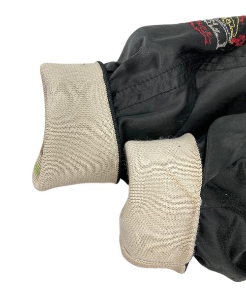 DIESEL（ディーゼル）DIESEL (ディーゼル) リバーシブルスカジャン ブラック サイズ:Mの古着・服飾アイテム