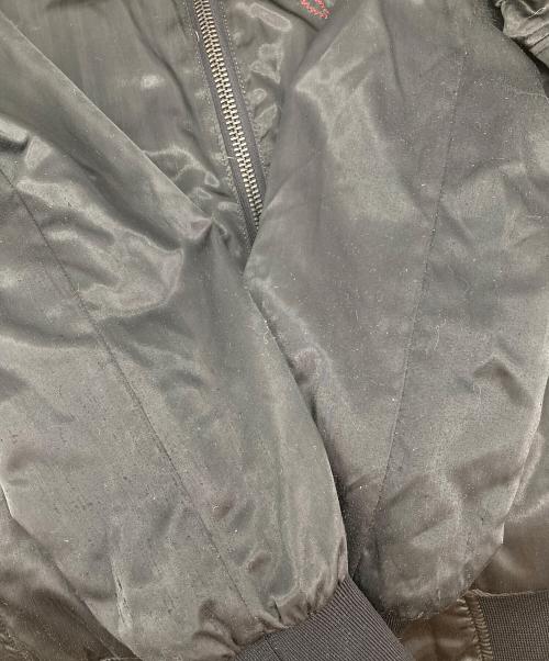 DIESEL（ディーゼル）DIESEL (ディーゼル) リバーシブルスカジャン ブラック サイズ:Mの古着・服飾アイテム