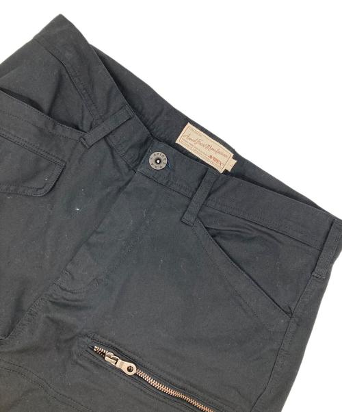 AVIREX（アヴィレックス）AVIREX (アヴィレックス) ストレッチドビー8ポケットパンツ ブラック サイズ:Lの古着・服飾アイテム