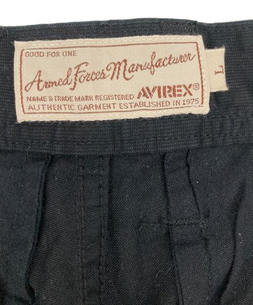 AVIREX（アヴィレックス）AVIREX (アヴィレックス) ストレッチドビー8ポケットパンツ ブラック サイズ:Lの古着・服飾アイテム