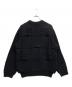YOKE (ヨーク) CROSSING CABLE CREW NECK KNIT ブラック サイズ:2：20000円
