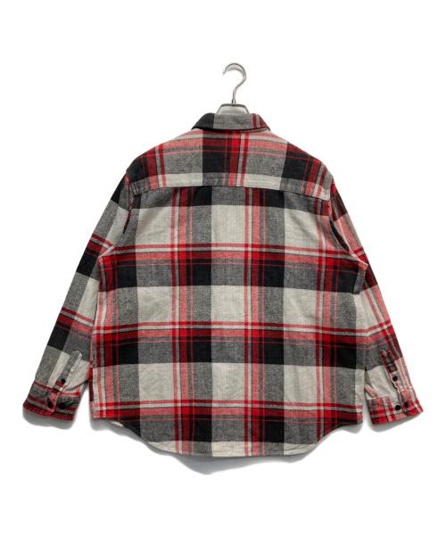 FIVE BROTHER（ファイブブラザー）FIVE BROTHER (ファイブブラザー) ワイドネルシャツ レッド サイズ:XLの古着・服飾アイテム