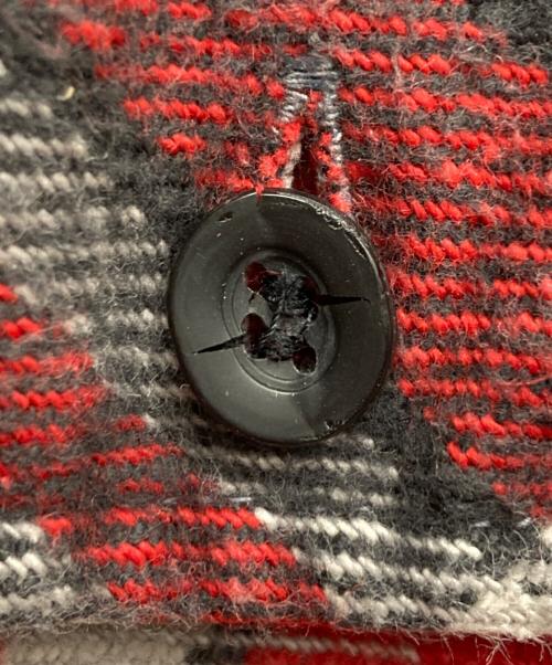 FIVE BROTHER（ファイブブラザー）FIVE BROTHER (ファイブブラザー) ワイドネルシャツ レッド サイズ:XLの古着・服飾アイテム