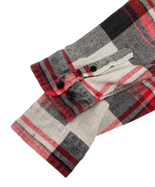 FIVE BROTHER（ファイブブラザー）FIVE BROTHER (ファイブブラザー) ワイドネルシャツ レッド サイズ:XLの古着・服飾アイテム