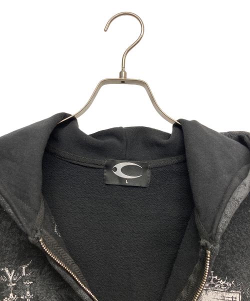 cozy worldwide（コジー ワールドワイド）cozy worldwide (コジー ワールドワイド) royai knight club waxed hoodie ブラック サイズ:Lの古着・服飾アイテム