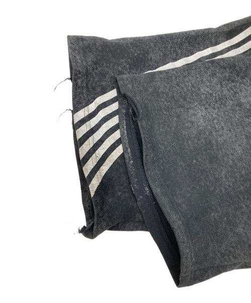 cozy worldwide（コジー ワールドワイド）cozy worldwide (コジー ワールドワイド) ROYAL KNIGHT CLUB WAXEDSWEATPANTS ブラック サイズ:Lの古着・服飾アイテム